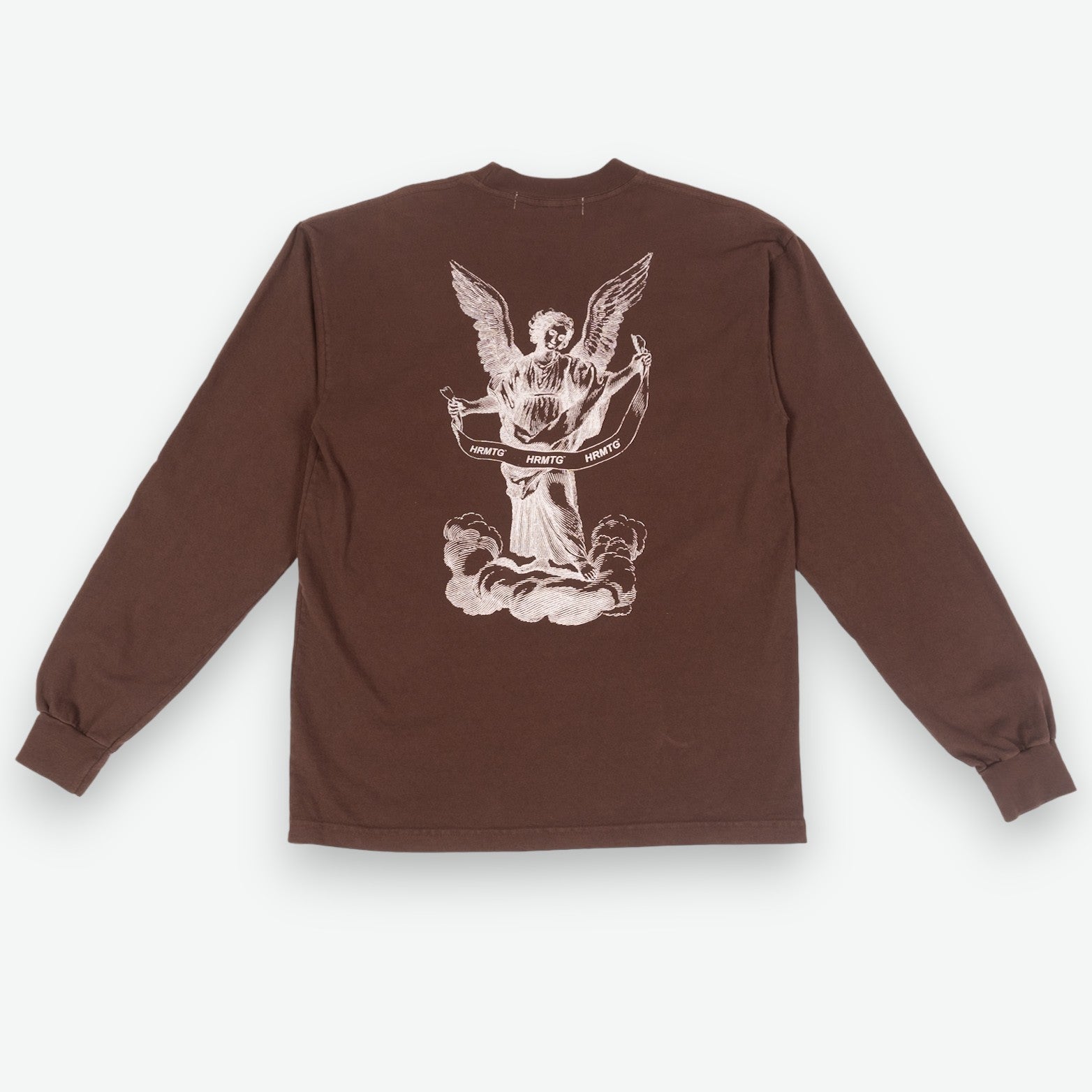 ANGEL BANDEROLE LONG SLEEVE BROWN