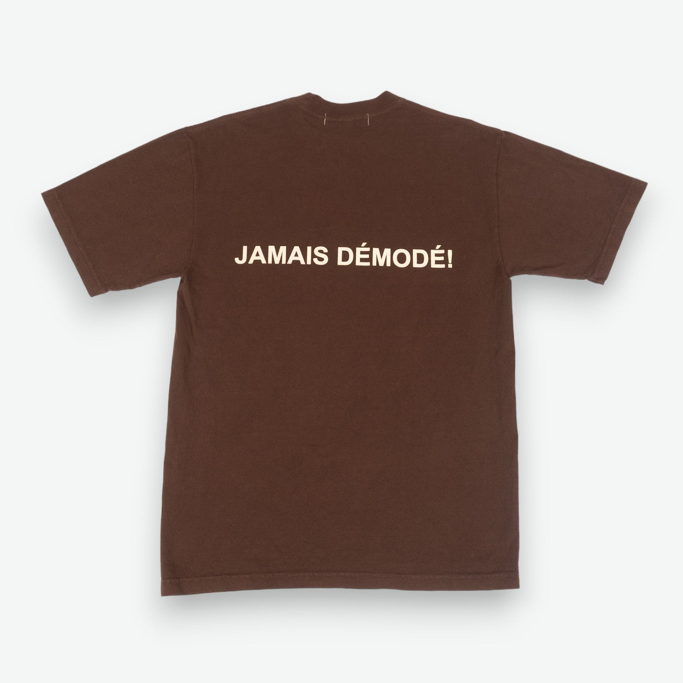 T-SHIRT JAMAIS DÉMODÉ MARRON